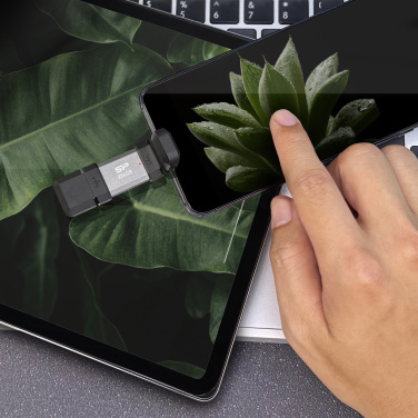 Logotrade korporatīvās dāvanas foto: Pendrive Silicon Power Mobile — C51 3.2, 64GB